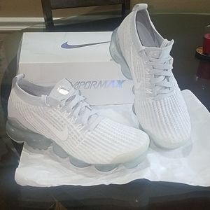Nike Air VaporMax Flyknit 3 White Pure Platinum
